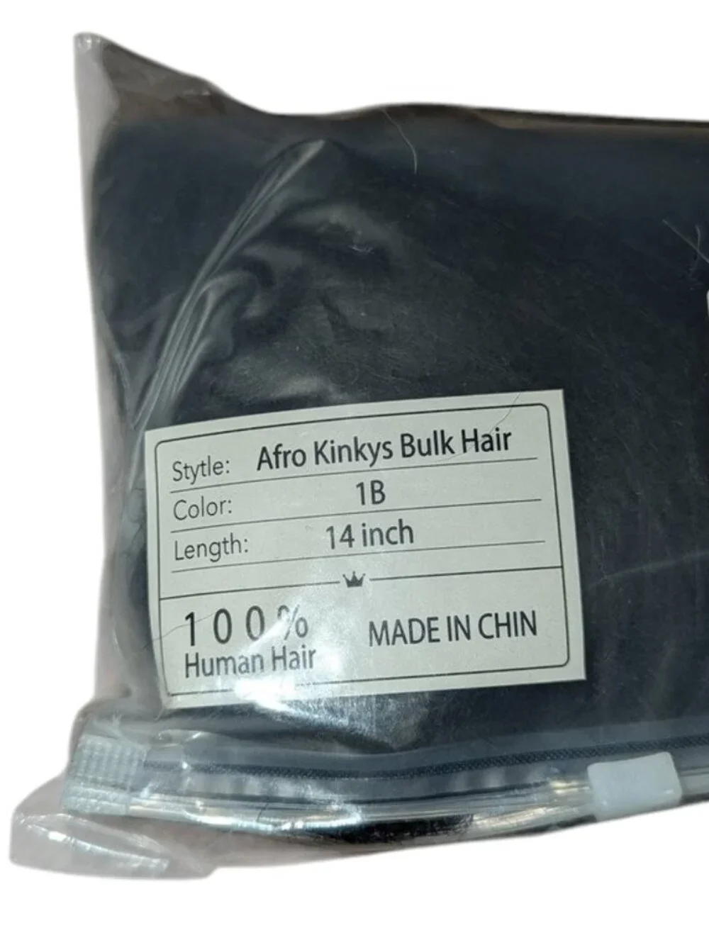 NEW Afro Kinkys Real Human Hair 14